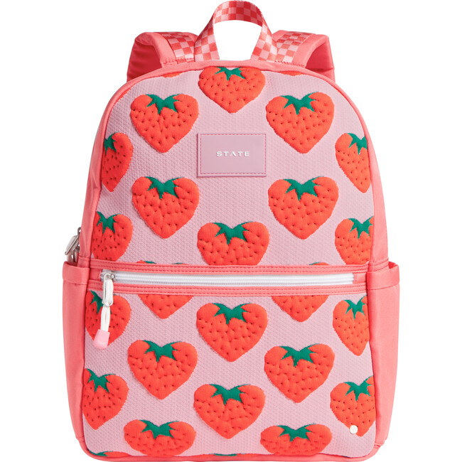 Kane Kids Double Pocket Backpack, Strawberries