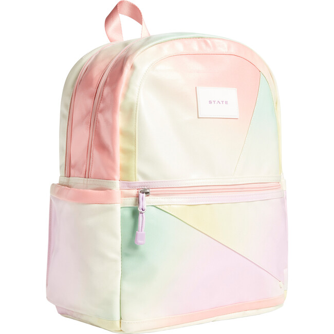 Kane Kids Double Pocket Backpack, Tie Dye Patchwork - Backpacks - 2