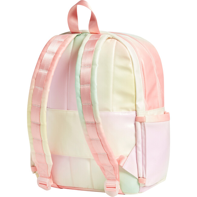 Kane Kids Double Pocket Backpack, Tie Dye Patchwork - Backpacks - 3
