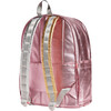 Kane Kids Large Backpack, Pink/Silver - Backpacks - 3