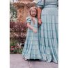 Eden Girls Dress, Blue Floral - Dresses - 2
