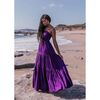 Women's Lana Dress, Purple - Dresses - 2