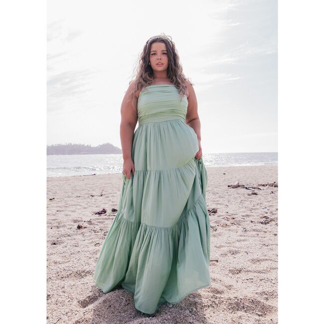 Women's Lana Dress, Green - Dresses - 2