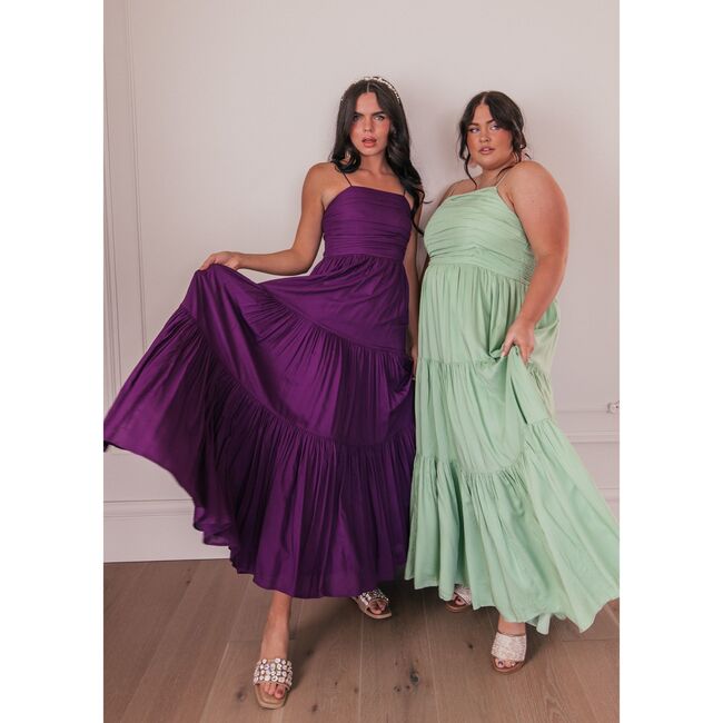 Women's Lana Dress, Purple - Dresses - 3