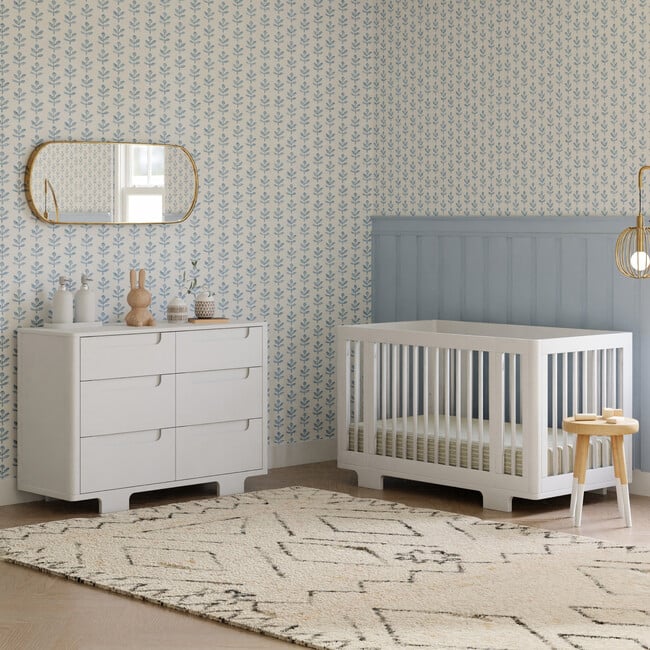 Yuzu 6-Drawer Dresser, White - Changing Tables - 3