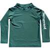 Longsleeve Logo Rashguard, Seaweed - Rash Guards - 1 - thumbnail