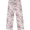 Lily Ultimate High Rise Wide Leg Denim Pants, Botanical - Jeans - 1 - thumbnail