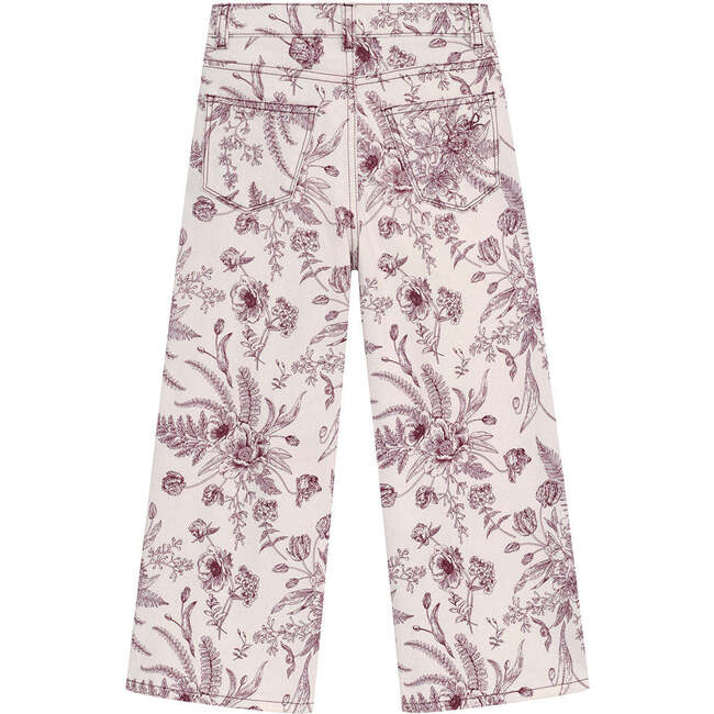 Lily Ultimate High Rise Wide Leg Denim Pants, Botanical - Jeans - 2