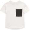Ultimate Knit Short Sleeve Tee, White Logo Combo - T-Shirts - 1 - thumbnail