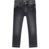 Emie Performance High Rise Straight Cut Denim Pants, Tornado - Jeans - 1 - thumbnail