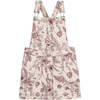 Penelope Ultimate Print Pinafore Denim Dress, Botanical - Dresses - 1 - thumbnail