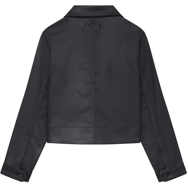 Manning Toddler Ultimate Knit Denim Jacket, Black Coated - Jackets - 2