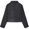 Manning Toddler Ultimate Knit Denim Jacket, Black Coated - Jackets - 2