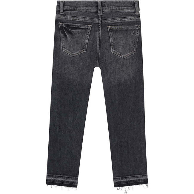 Emie Performance High Rise Straight Cut Denim Pants, Tornado - Jeans - 2