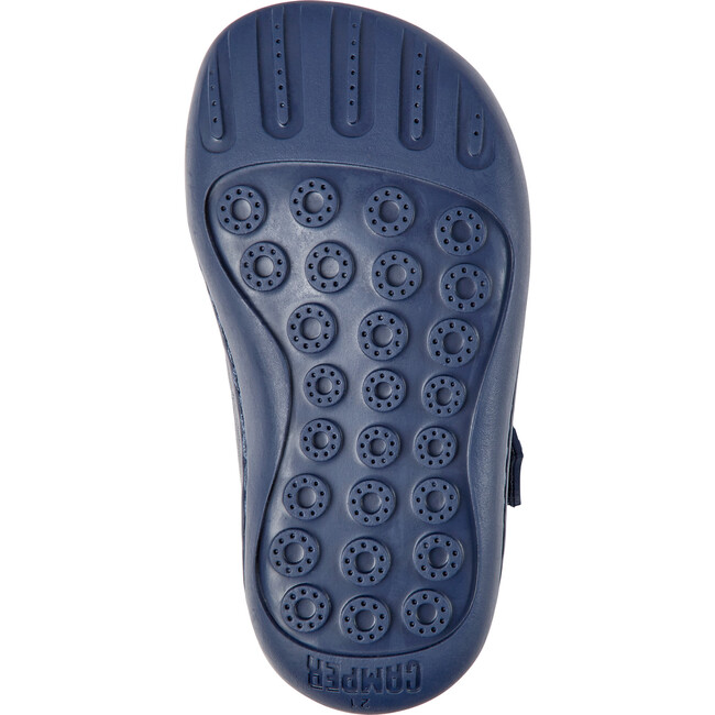 Peu Cami Twins Hook-N-Loop Closure Leather Shoes, Dark Blue - Sneakers - 4