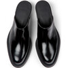 Women's Bonnie Leather Mules, Black - Slip Ons - 1 - thumbnail