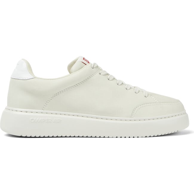 Women's Runner K21 Non-Dyed Leather Sneakers, White - Sneakers - 3