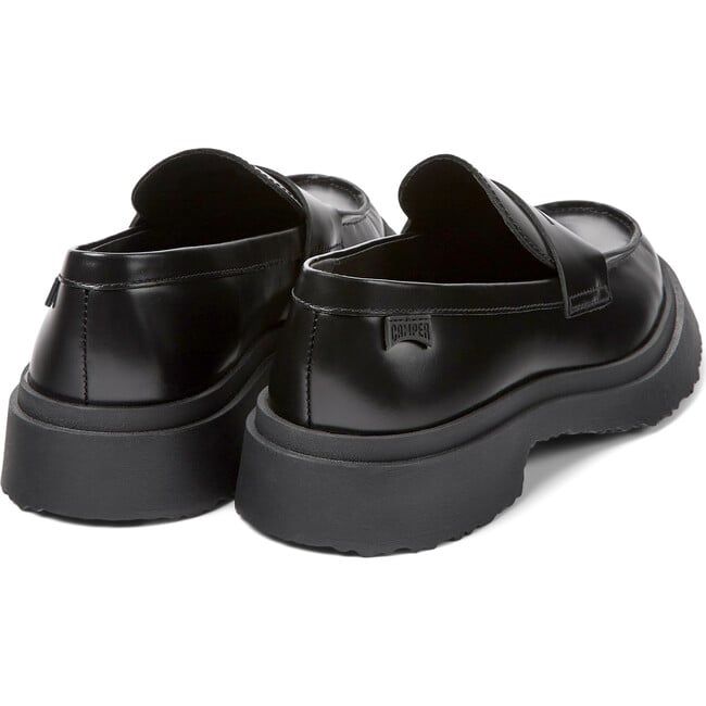 Women's Walden Leather Loafers, Black - Loafers - 5