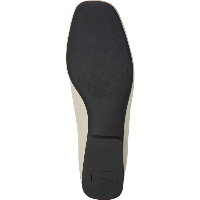 Women's Casi Myra Square Toe Ballerinas, Pastel Grey - Flats - 4