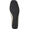 Women's Casi Myra Square Toe Ballerinas, Pastel Grey - Flats - 4