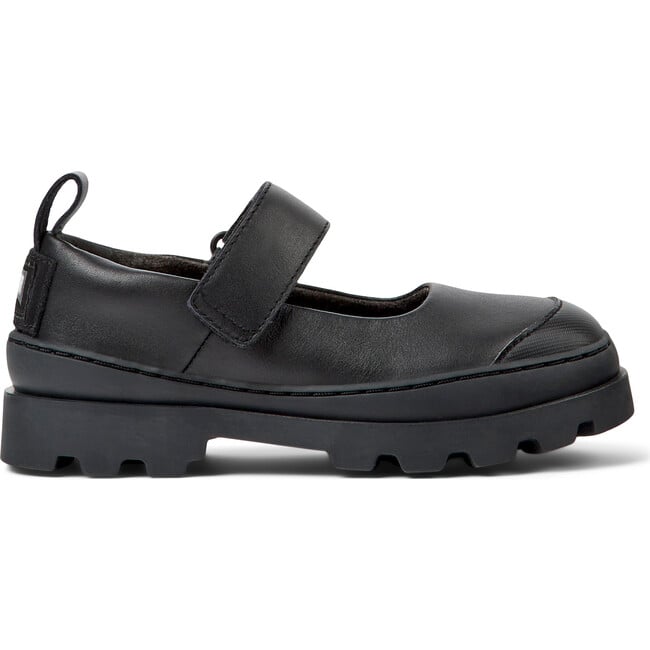 Brutus Leather Mary Jane Shoes, Black - Mary Janes - 3