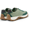 Drift Trail Lace Leather Nubuck Sneakers, Medium Green - Sneakers - 5