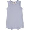 Sleeveless Modal Romper, Grey - Bodysuits - 1 - thumbnail