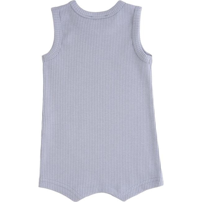 Sleeveless Modal Romper, Grey - Bodysuits - 2