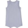 Sleeveless Modal Romper, Grey - Bodysuits - 2