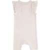 Ruffle Modal Romper, Ivory - Bodysuits - 2