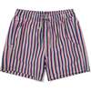 Treble Deck Stripe Swim Trunks, Multi - Swim Trunks - 1 - thumbnail