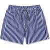 Deck Stripe III Swim Trunks, Blue - Swim Trunks - 1 - thumbnail