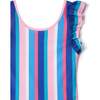 Sundown Stripe Ruffle Swimsuit - One Pieces - 2