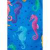 Seahorses Swim Trunks, Blue - Swim Trunks - 2