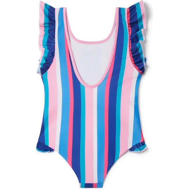 Sundown Stripe Ruffle Swimsuit - One Pieces - 3