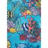 Coral Reef Swim Trunks, Blue - Swim Trunks - 2