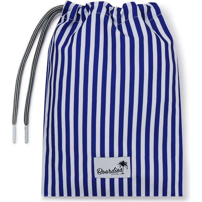Deck Stripe III Swim Trunks, Blue - Swim Trunks - 3