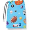 Sporty Balls Swim Trunks, Blue - Swim Trunks - 3