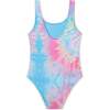 Spiral Tie Dye Classic Swimsuit - One Pieces - 4