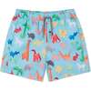 Origami Swim Trunks, Blue - Swim Trunks - 1 - thumbnail