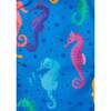 Seahorses II Swim Trunks, Blue - Swim Trunks - 3