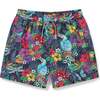 Night Jungle Swim Trunks, Multi - Swim Trunks - 1 - thumbnail