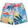 Miami Swim Trunks, Blue - Swim Trunks - 1 - thumbnail