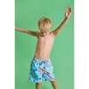 Origami Swim Trunks, Blue - Swim Trunks - 4