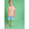 Origami Swim Trunks, Blue - Swim Trunks - 5