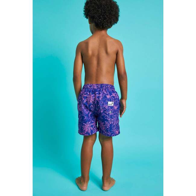 Palms Swim Trunks, Blue - Swim Trunks - 5