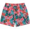 Cactus Eyeballs Swim Trunks, Pink - Swim Trunks - 1 - thumbnail