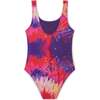 Bright Tie Dye Classic Swimsuit - One Pieces - 3