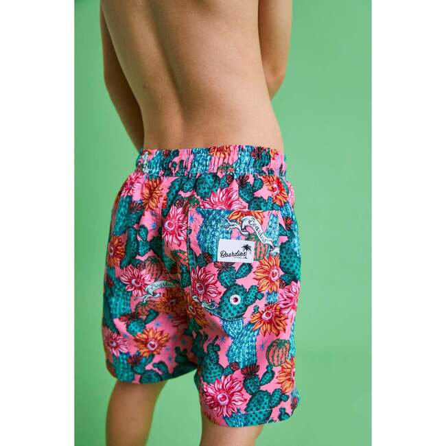 Cactus Eyeballs Swim Trunks, Pink - Swim Trunks - 2