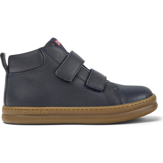 Runner Four 2-Velcro Strap Sneakers, Navy - Sneakers - 3